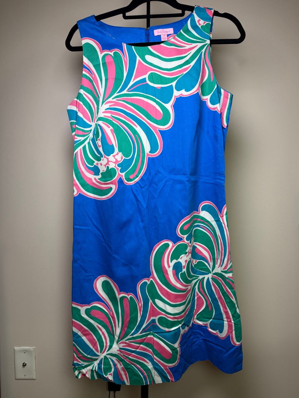 Lilly Pulitzer Summer 2010 100% Cotton Shift Dress Size 10